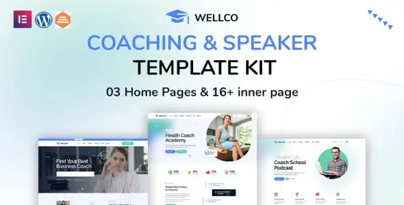 Wellco β Coaching & Speaker Elementor Template Kit