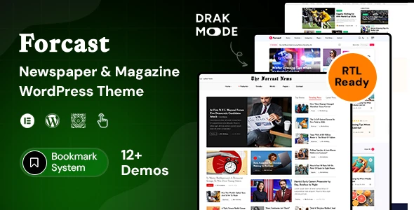 Forcast β Newspaper & Magazine WordPress Theme
