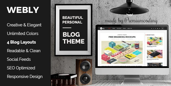 Webly β WordPress Blog Theme