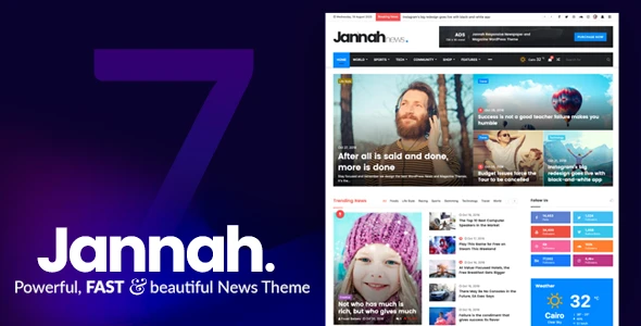 Jannah β Newspaper Magazine News BuddyPress WordPress Theme