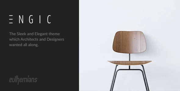 Engic β A Sleek Multiuse Responsive WordPress Theme
