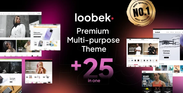 Loobek β Elementor Multipurpose WooCommerce Theme