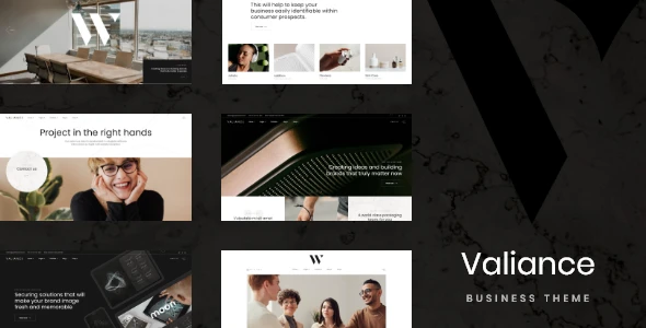Valiance β Business Consulting WordPress Theme