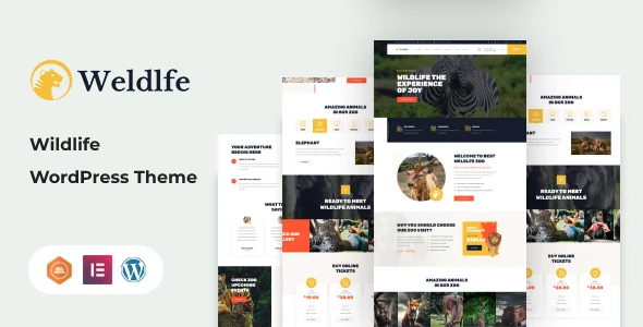 Weldlfe β Wildlife WordPress Theme