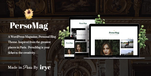 PersoMag β Personal Blog WordPress Theme