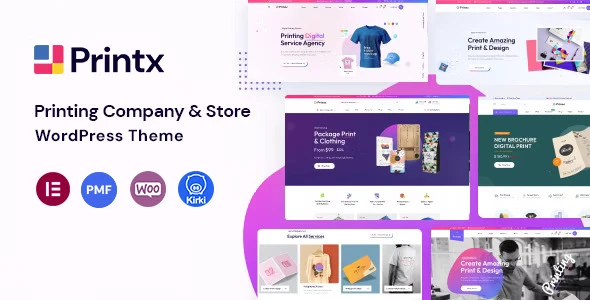 Printx β Printing Services WordPress Theme