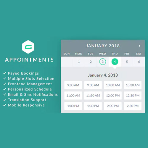 gAppointments β Appointment booking addon for Gravity Forms