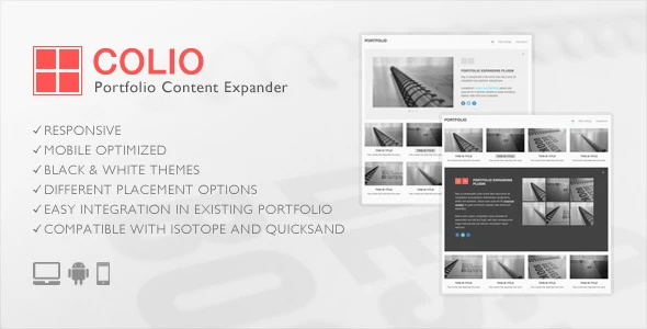 Colio β jQuery Portfolio Content Expander Plugin