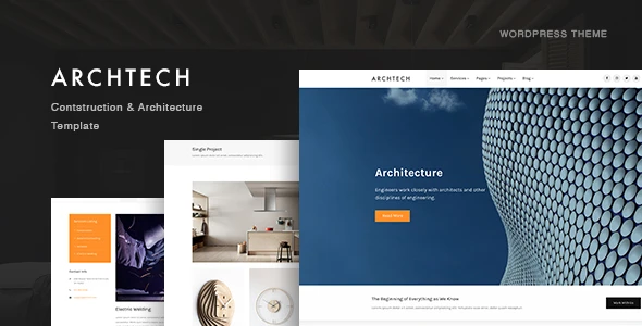 Archtech β A Responsive Architecture WordPress Theme