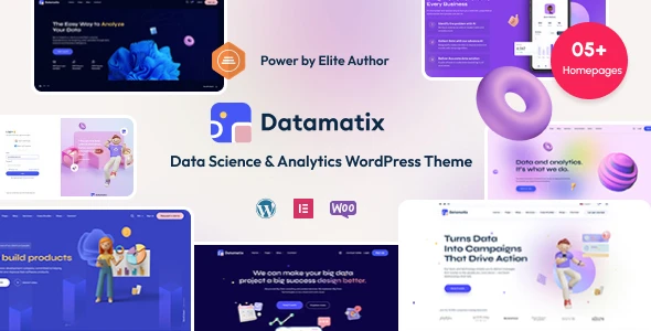 Datamatix β Data Science & Analytics WordPress Theme