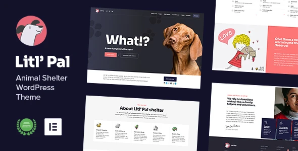 Litlβ Pal β Animal Shelter & Charity WordPress Theme