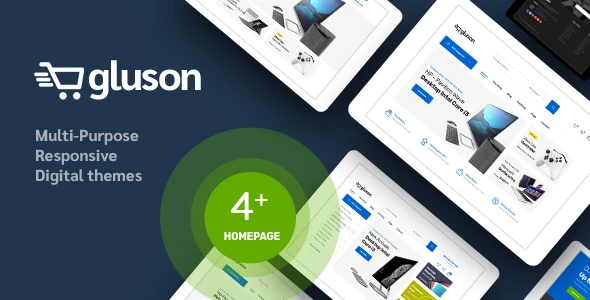 Gluson β Digital Theme for WooCommerce WordPress