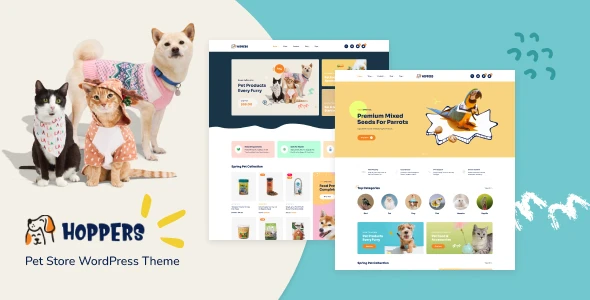 Hoppers β Pet Store WordPress Theme