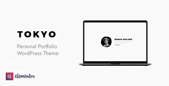 Tokyo β Personal Portfolio WordPress Theme